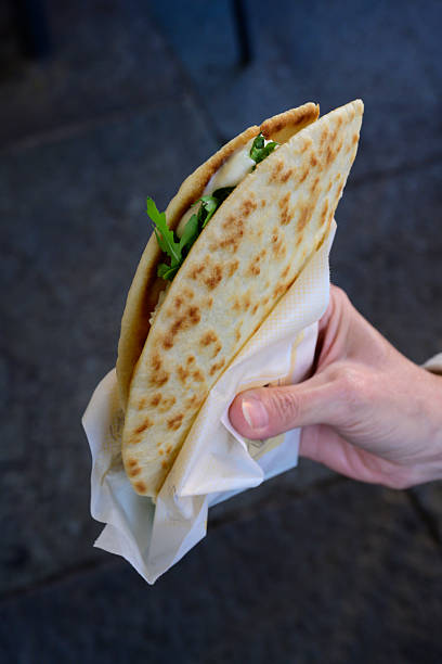 istock Piadina Romagnola Traditional Flatbread Sandwich 2243600741