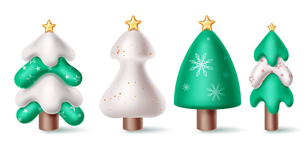 istock Cute Santa Claus Christmas character vector set. 3d Santa Claus characters Set Perfect for holiday Greeting Design Vector illustration. 2243615012
