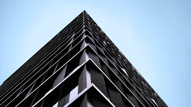 istock Minimalist architecture with blue sky and copy space 2243621267
