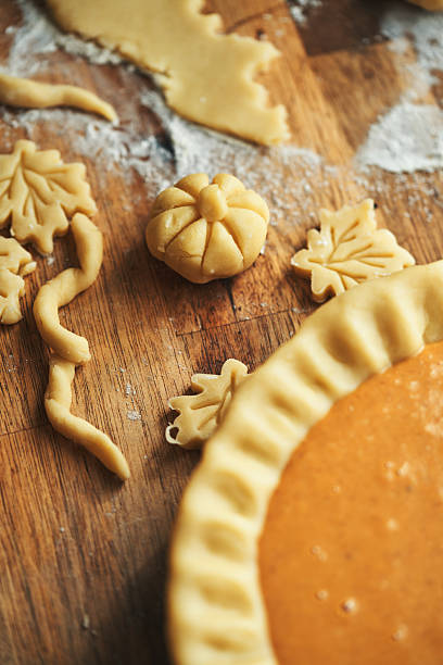 istock Preparing Pumpkin Pie for the Holidays in Domestic Kitchen 2243625549