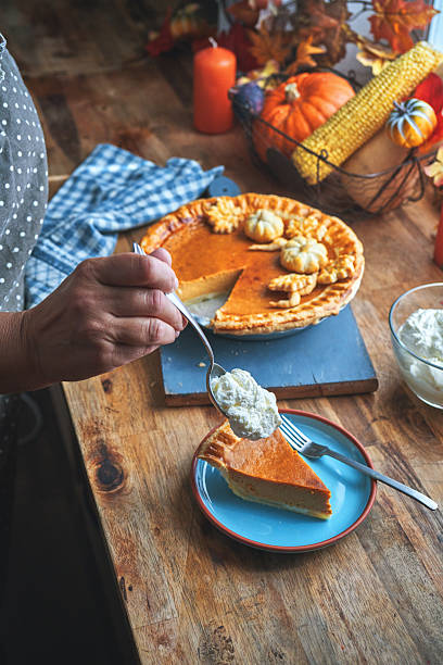 istock Fresh Baked Pumpkin Pie for the Holidays 2243625693