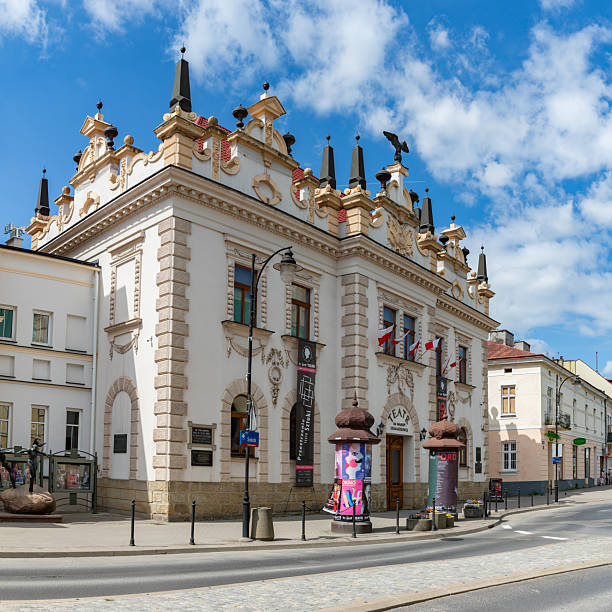 Rzeszow, Poland - May 1, 2025: A picture of the Wanda Siemaszkowa Theatre in Rzeszow.