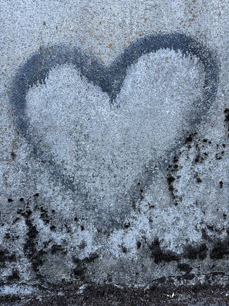 istock Heart is drawn on a wall with a spray paint 2243630042