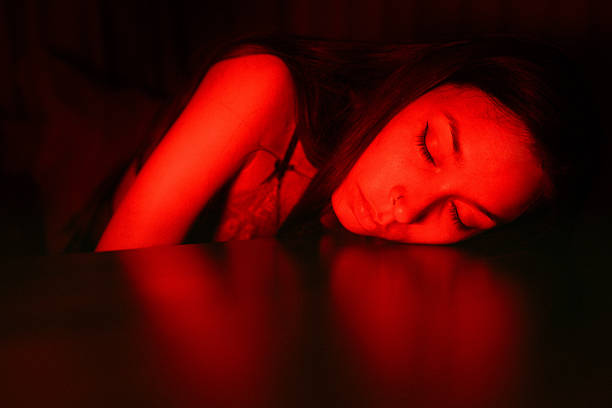 istock Aesthetic Cinematic Portrait with Warm Red Tones 2243632292