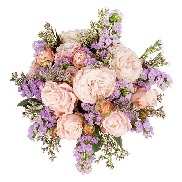 istock Pastel Pink and Purple Flower Bouquet 2243640605