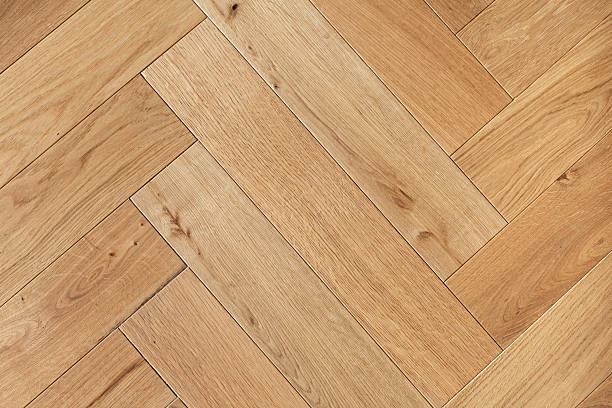 istock Natural wooden oak parquet flooring background. Rustic floor pattern for interior and indoor home design. 2243643991