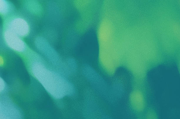Abstract smooth shapes soft grainy texture blue  light gradient background for banner, poster, covering,web page, landing page , wallpaper design