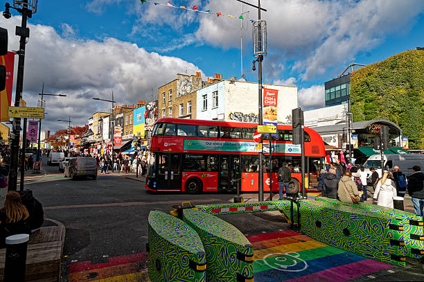 View of Camden Town London