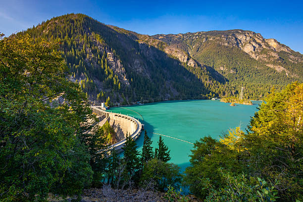 istock Hydroelectric Diablo Dam on the Skagit River 2243657177