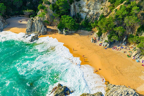 istock Cala Boadella Beach, Lloret de Mar, Costa Brava, Spain 2243666303