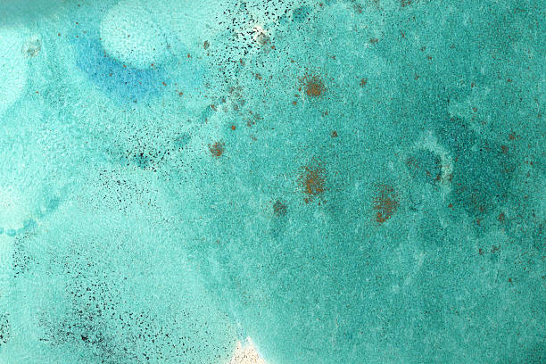turquoise mineral stone sample macro photography
