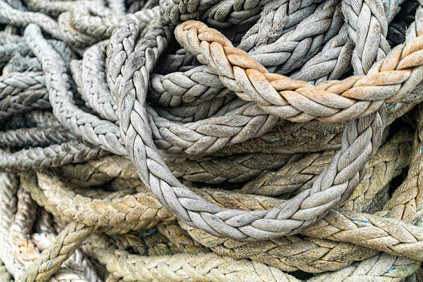 istock Woven Ropes in Natural Textures and Tones 2243670670