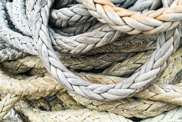 istock Braided Ropes in Natural Textures and Tones 2243670673