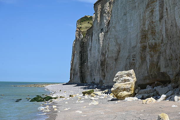 istock Chalk cliffs near Saint-Pierre-en-Port, Normandy 2243674540