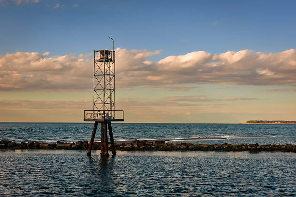 istock Navigational Tower off Cape Charles 2243677163