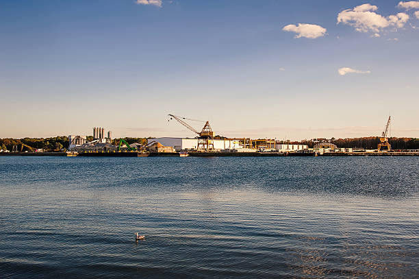 istock Industrial Center in Cape Charles Virginia 2243677169