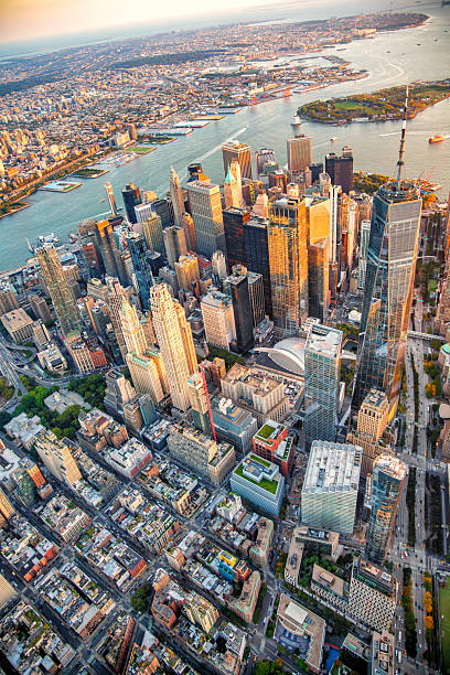 istock Manhattan's Financial District from Above 2243697859