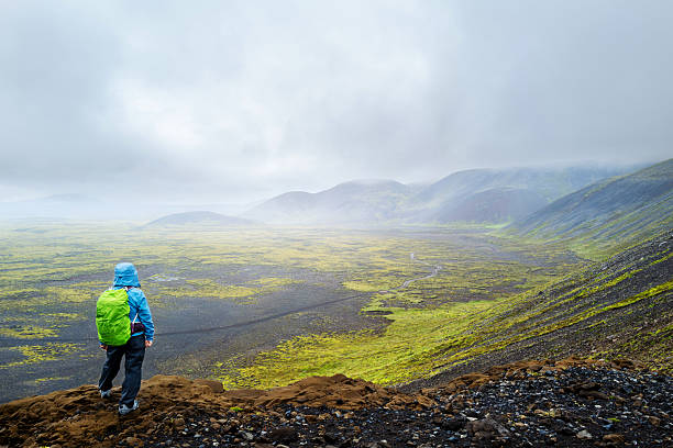 istock Iceland travel: Geldingadalir Volcano Lava field 2243699619