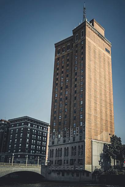 istock Historic Brick Building in Urban Cityscape 2243702401