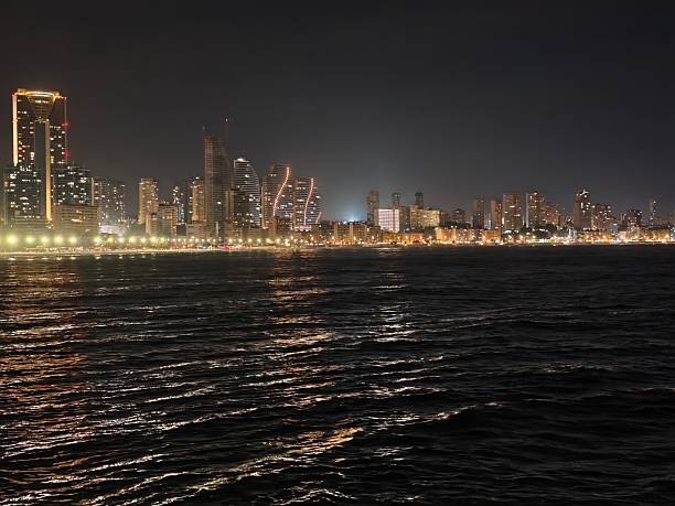 istock vibrant skyline alongside textured sea and distant structures create artistic travel imagery 2243704453