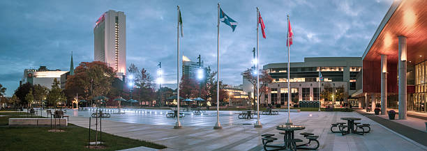 Windsor, Ontario City Hall in the Fall.