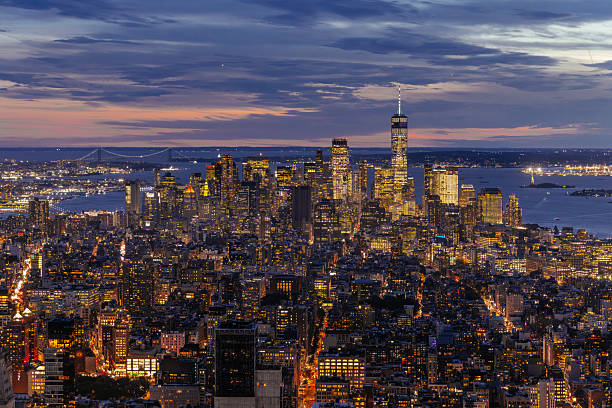 istock Manhattan cityscape in New York City 2243716270