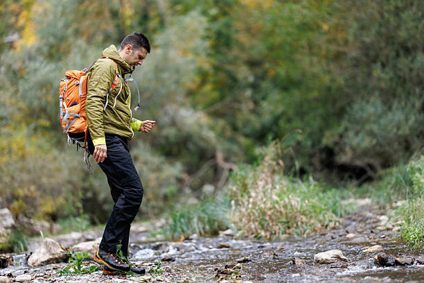 istock Male hiker exploring wonderful autumn nature 2243726626