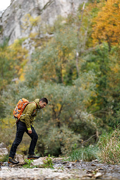 istock Male hiker exploring wonderful autumn nature 2243726968