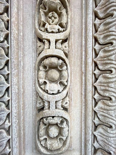 istock Art details on Duomo' s facade 2243739849