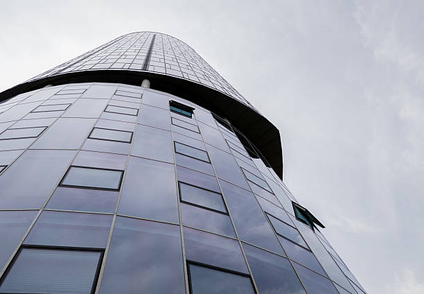 istock Perspective of high rise building and steel window system 2243743518