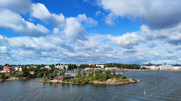 istock panoramic view of Helsinki seen from the cruiser 2243747918
