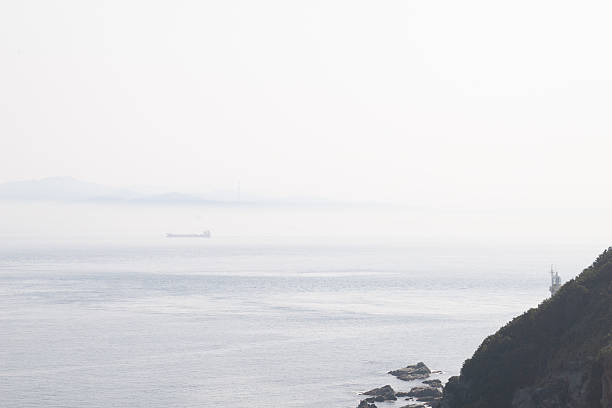 Scenery near Cape Sada, Ehime Prefecture, photographed on June 18, 2006