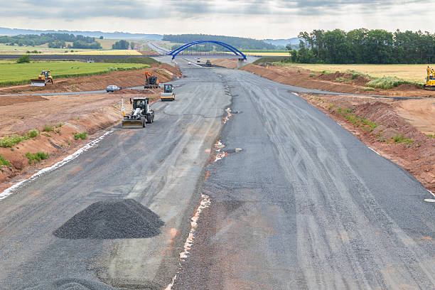 istock D6 highway construction progressing in Knezeves, Stredocesky kraj, Czechia 2243751020