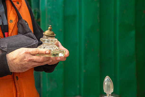 istock Vintage flea market with warm nostalgic mood 2243754717