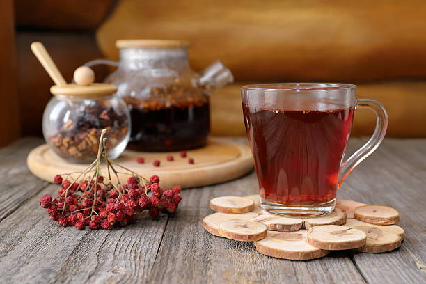istock Herbal tea with berries and fruit. 2243759805