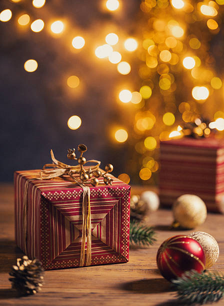 istock beautiful Christmas Greeting card 2243764635