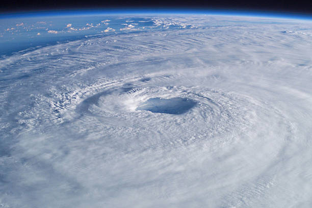 istock Hurricane Melissa 2025. Powerful hurricane seen from space with a clearly defined eye, swirling clouds. Super Typhoon, tropical storm, cyclone, hurricane, tornado, over ocean. Weather background 2243775564