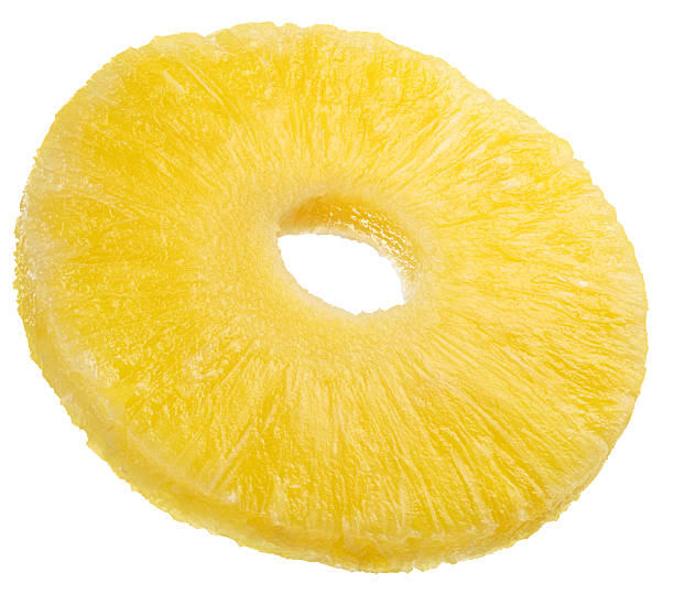 istock Pineapple ring on a white background. File contains clipping paths. 2243782225