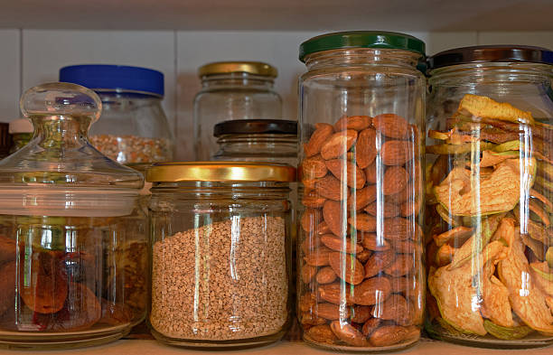 istock A selection of glass jars with nuts and grains stored in them 2243785041