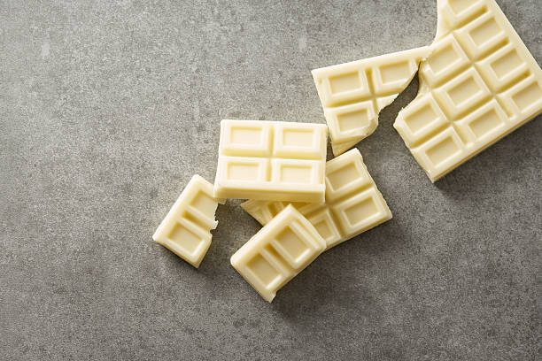 istock Image of a simple white chocolate bar 2243785898