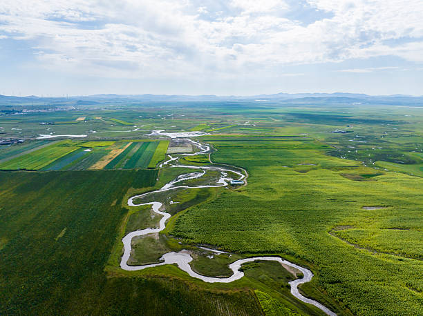 istock The river on the grassland 2243785922