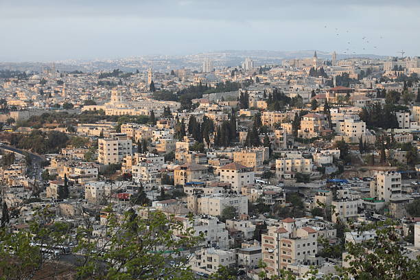 istock Jerusalem old city aerial view 2243788027