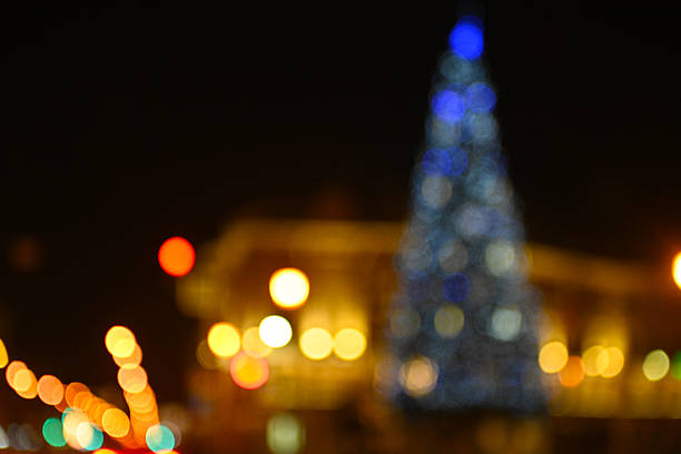 istock Defocused Christmas background with bokeh 2243791312