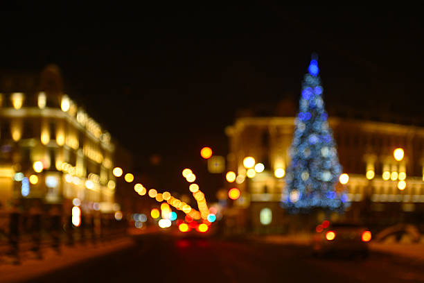 istock Defocused Christmas background with bokeh 2243791314