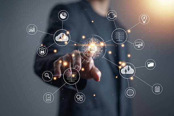 istock AI business innovation and modern technology. Smart data and digital transformation concept 2243795992