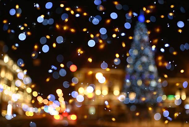 istock Defocused Christmas background with bokeh 2243807254