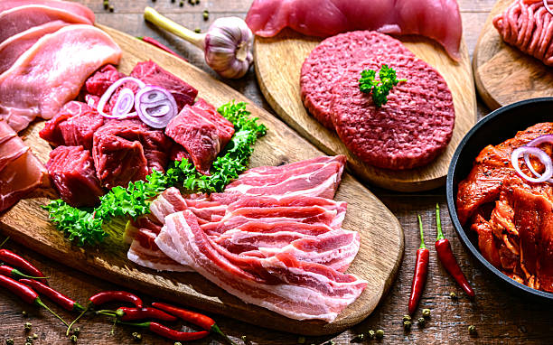 istock Composition with a variety of meat products 2243808303