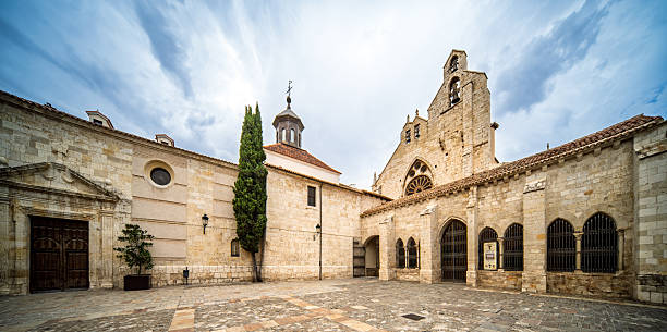 istock Exploring san francisco square in palencia, spain 2243826533