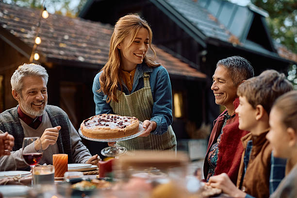 istock Last but not least - the Thanksgiving pie! 2243828584
