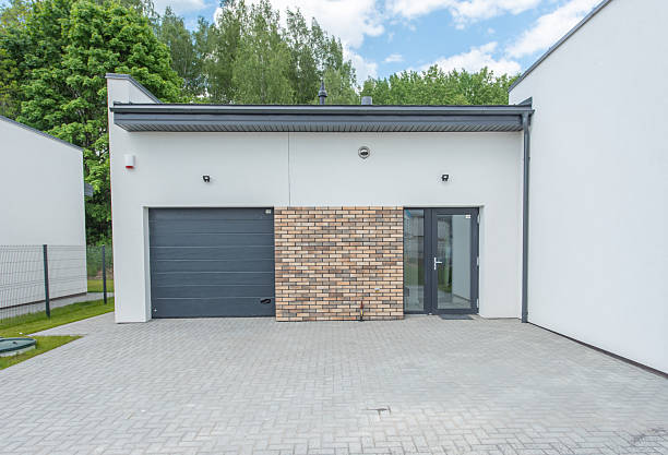istock Modern Minimalist Home With Brick and Concrete Details 2243831073